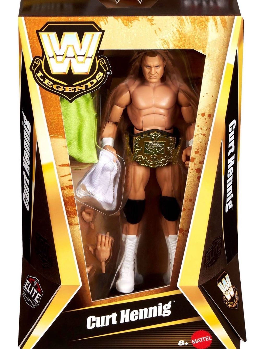 WWE Elite Legends 29 Curt Hennig Mr Perfect AWA Wrestling Figure NEW Mattel
